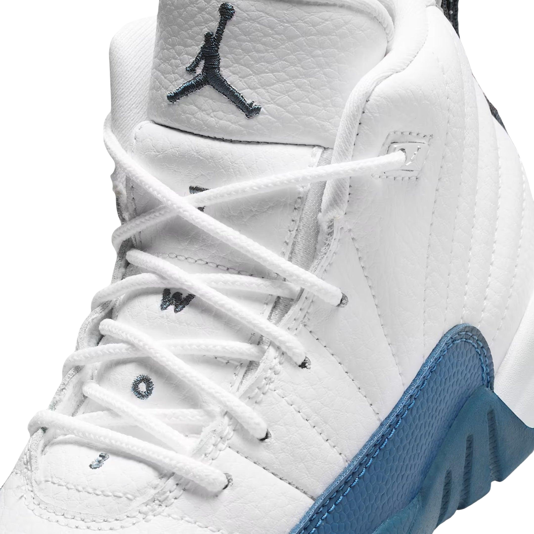 (PS) Air Jordan 12 Retro "White / French Blue" (2025) [151186-114] Sneakers in Blue | FOOT NINJAS {7}