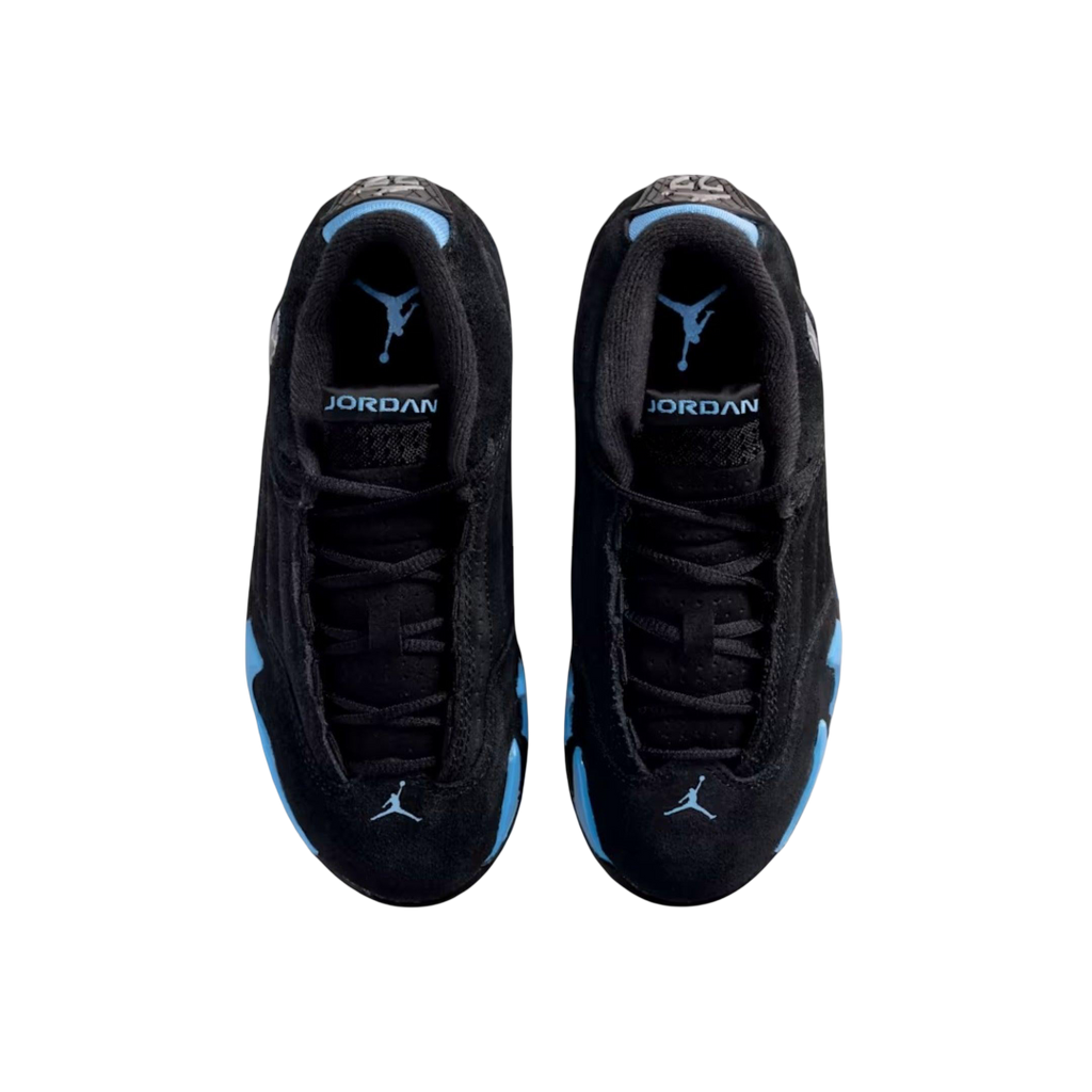 (PS) Air Jordan 14 Retro "Black / UNC University Blue" (2026) [312092-007] Sneakers in Black | FOOT NINJAS {4}