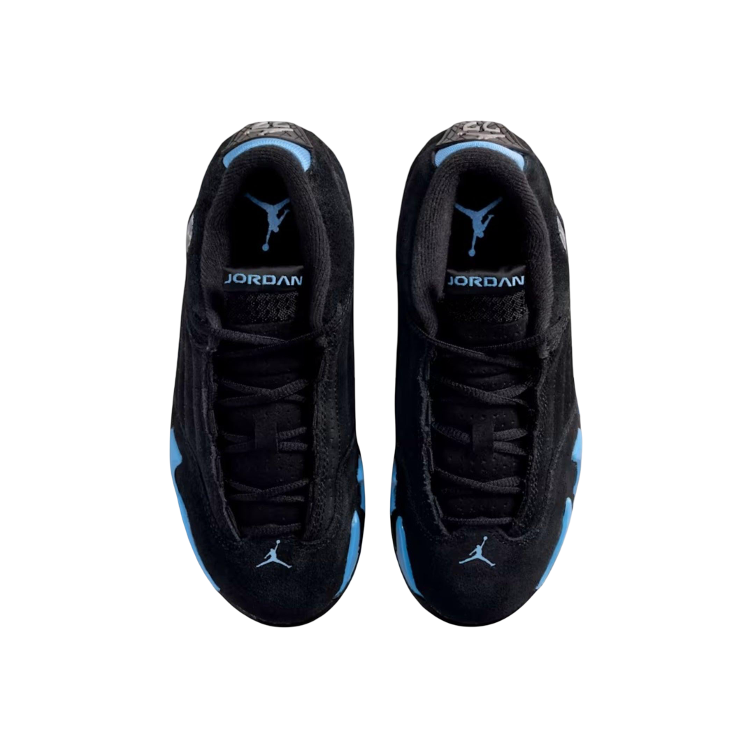 (PS) Air Jordan 14 Retro "Black / UNC University Blue" (2026) [312092-007] Sneakers in Black | FOOT NINJAS {4}
