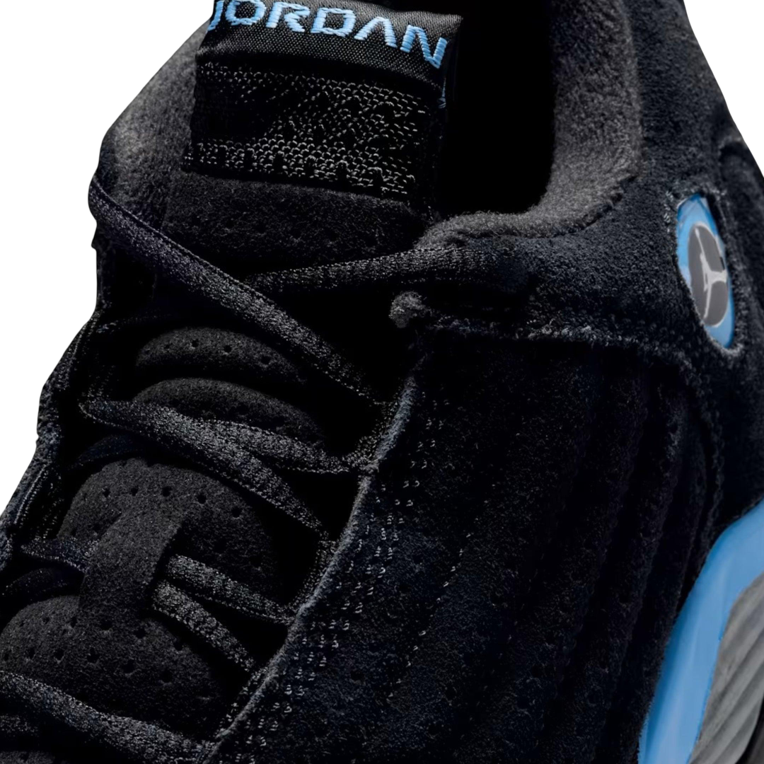 (PS) Air Jordan 14 Retro "Black / UNC University Blue" (2026) [312092-007] Sneakers in Black | FOOT NINJAS {7}
