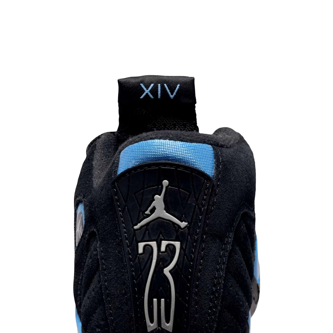 (PS) Air Jordan 14 Retro "Black / UNC University Blue" (2026) [312092-007] Sneakers in Black | FOOT NINJAS {9}