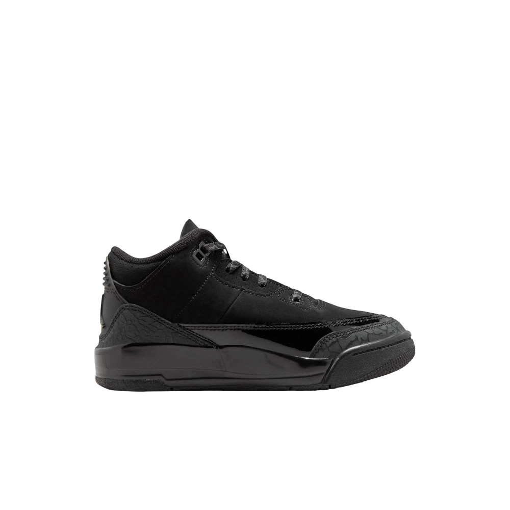 (PS) Air Jordan 3 Retro "Black Cat" (2025) [DM0966-001] Sneakers in Black | FOOT NINJAS {2}