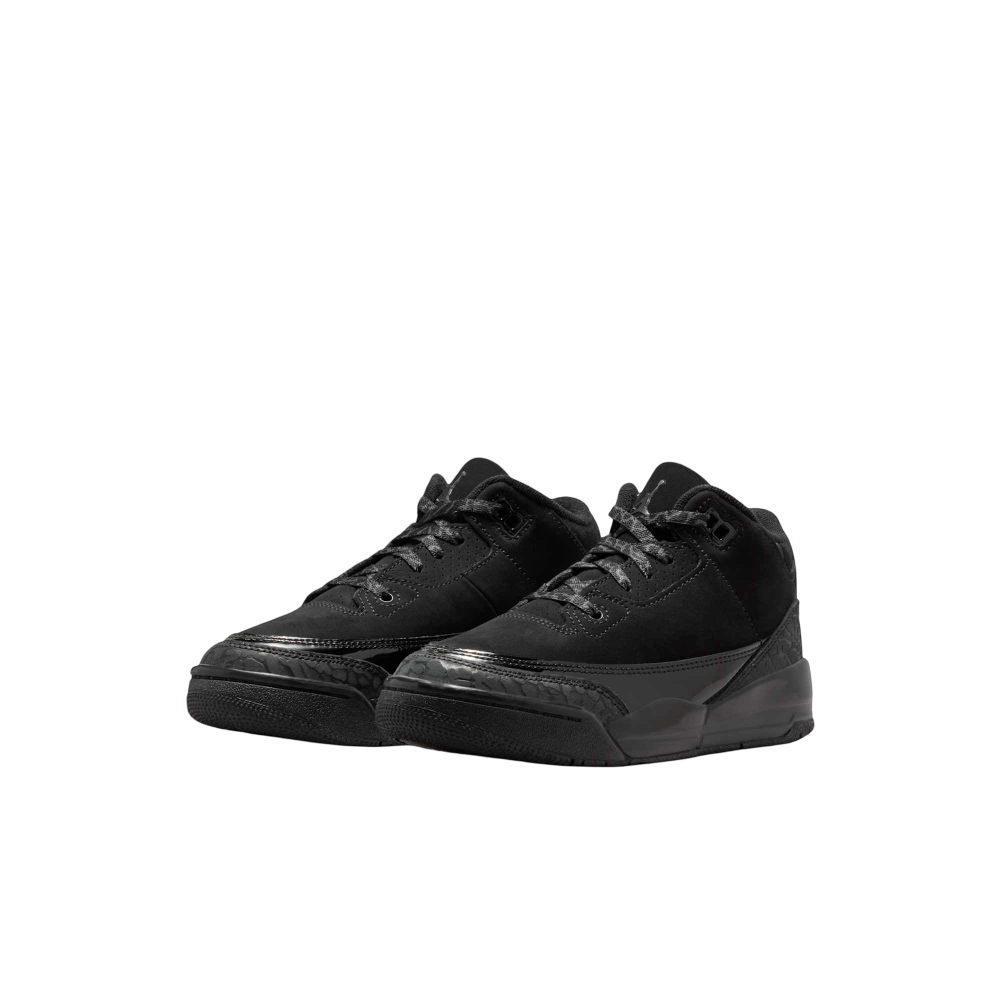 (PS) Air Jordan 3 Retro "Black Cat" (2025) [DM0966-001] Sneakers in Black | FOOT NINJAS {3}