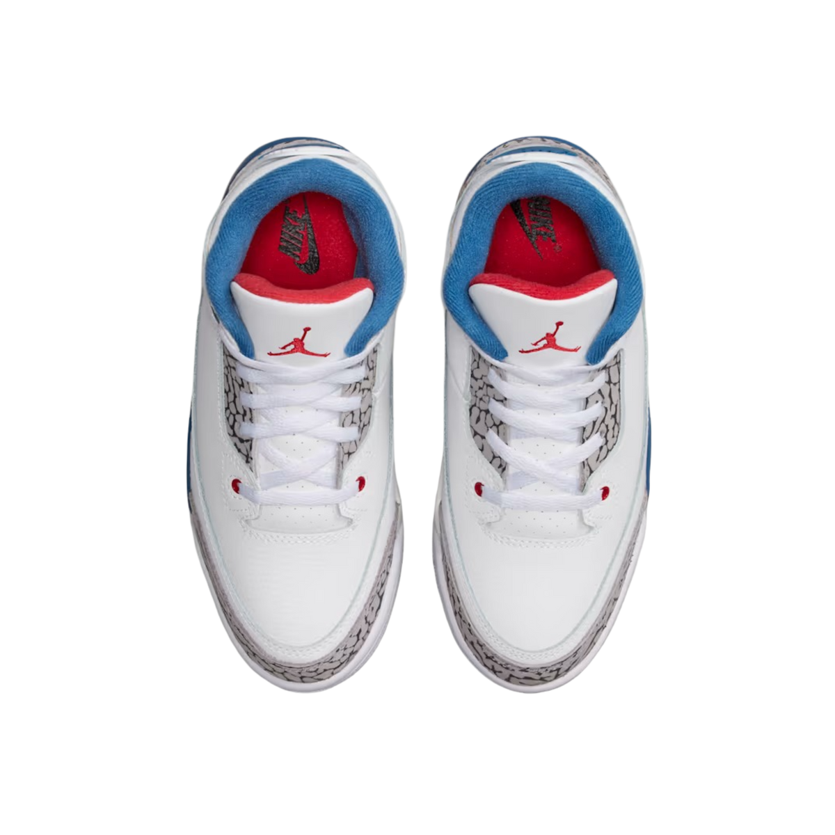 (PS) Air Jordan 3 Retro OG "True Blue" (2026) [DM0966-104] Sneakers in White | FOOT NINJAS {4}