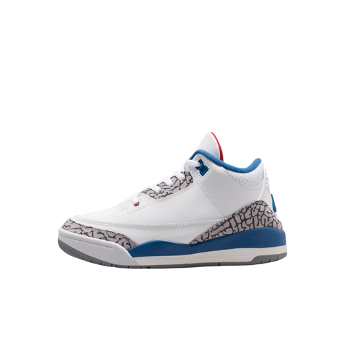 (PS) Air Jordan 3 Retro OG "True Blue" (2026) [DM0966-104] Sneakers in White | FOOT NINJAS {1}