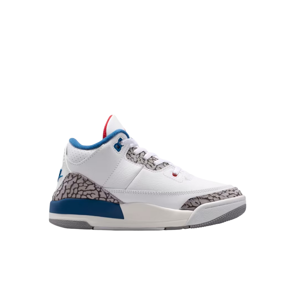 (PS) Air Jordan 3 Retro OG "True Blue" (2026) [DM0966-104] Sneakers in White | FOOT NINJAS [2]