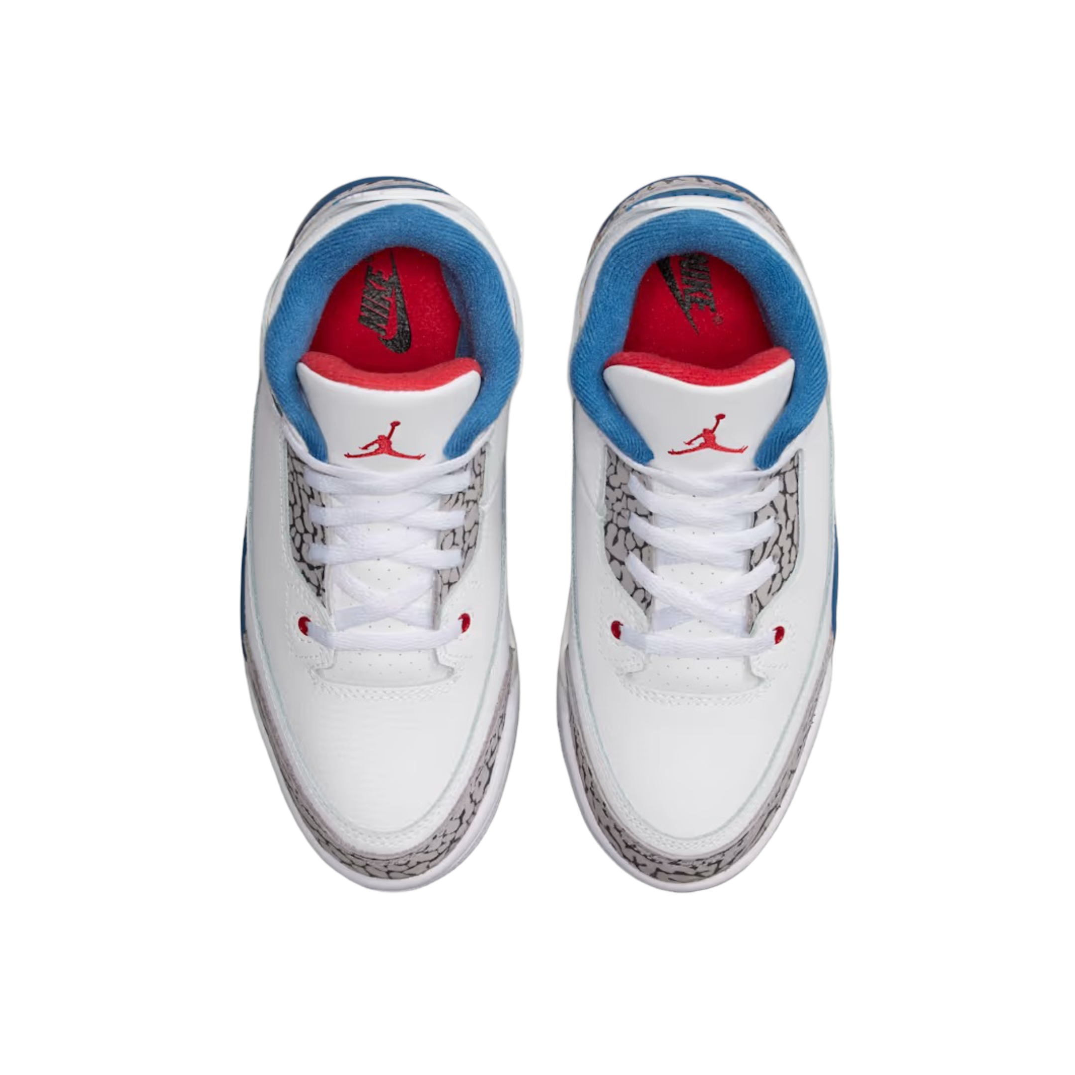 (PS) Air Jordan 3 Retro OG "True Blue" (2026) [DM0966-104] Sneakers in White | FOOT NINJAS [4]