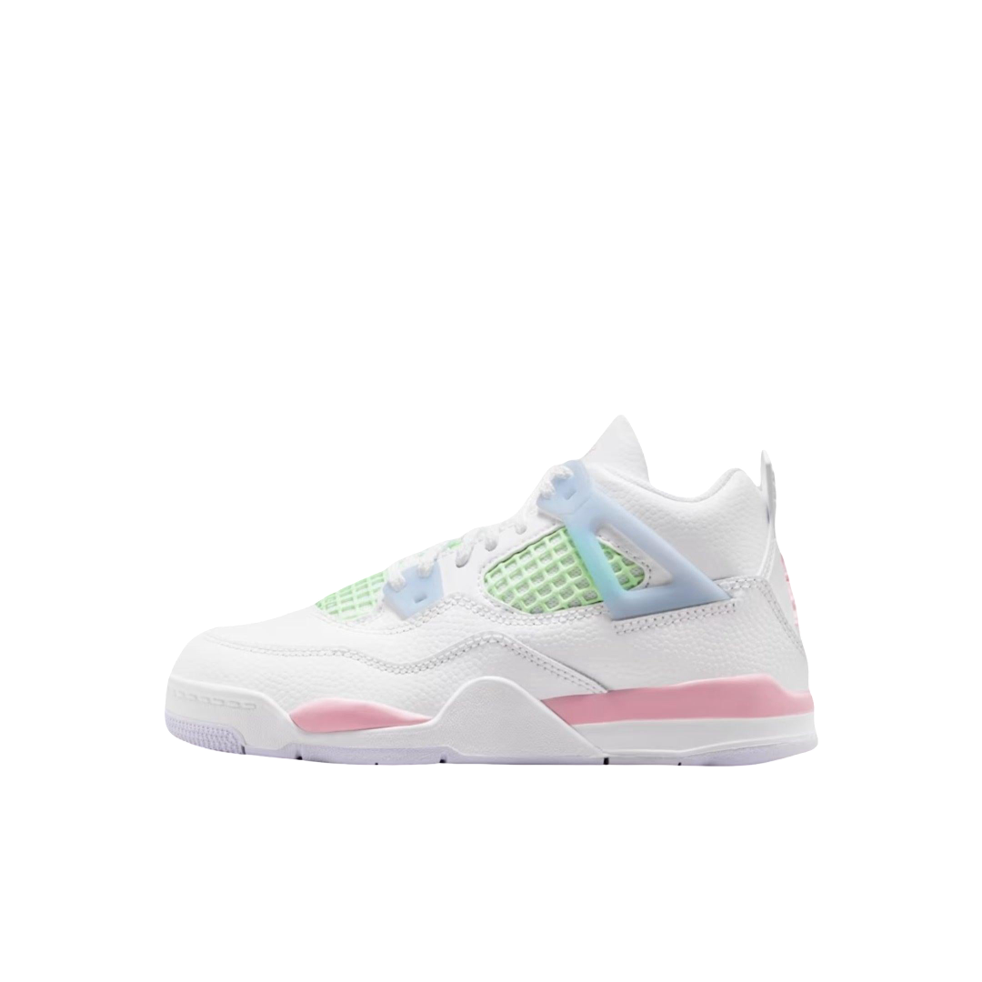 (PS) Air Jordan 4 Retro "Valentine's Day / Pastel" (2026) [IB7069-100] Sneakers in Multicolor | FOOT NINJAS {1}