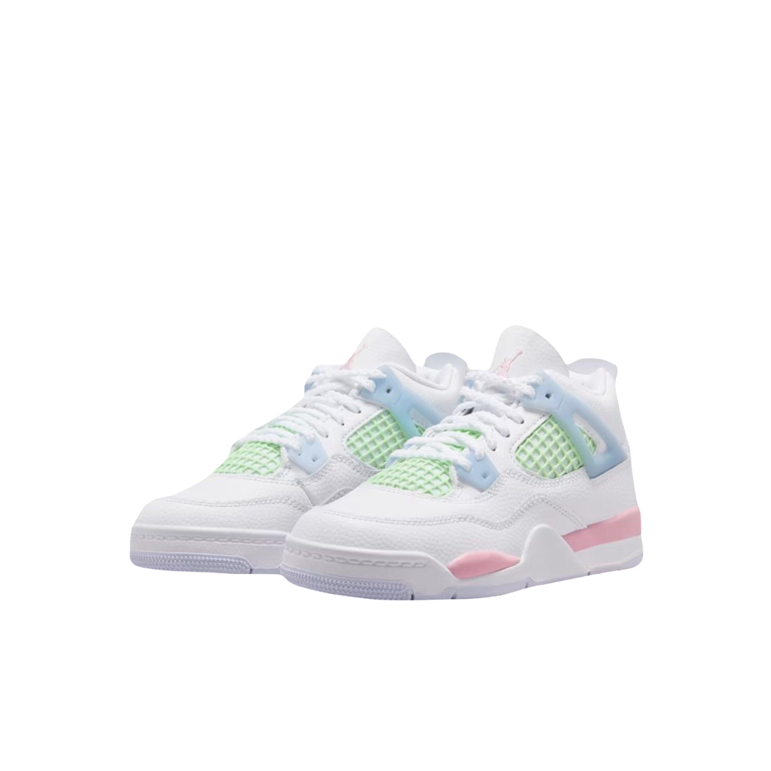 (PS) Air Jordan 4 Retro "Valentine's Day / Pastel" (2026) [IB7069-100] Sneakers in Multicolor | FOOT NINJAS {3}
