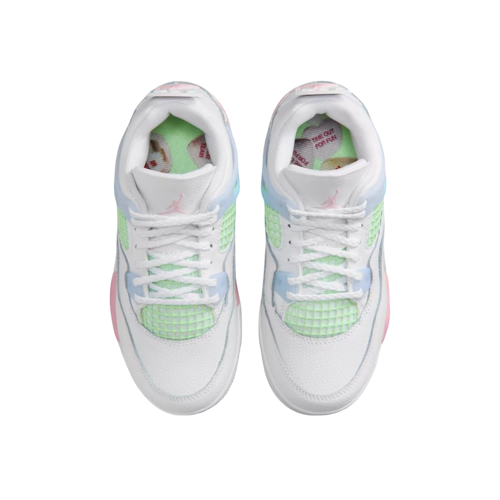 (PS) Air Jordan 4 Retro "Valentine's Day / Pastel" (2026) [IB7069-100] Sneakers in Multicolor | FOOT NINJAS {4}