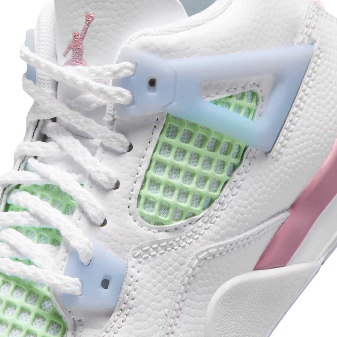 (PS) Air Jordan 4 Retro "Valentine's Day / Pastel" (2026) [IB7069-100] Sneakers in Multicolor | FOOT NINJAS {7}