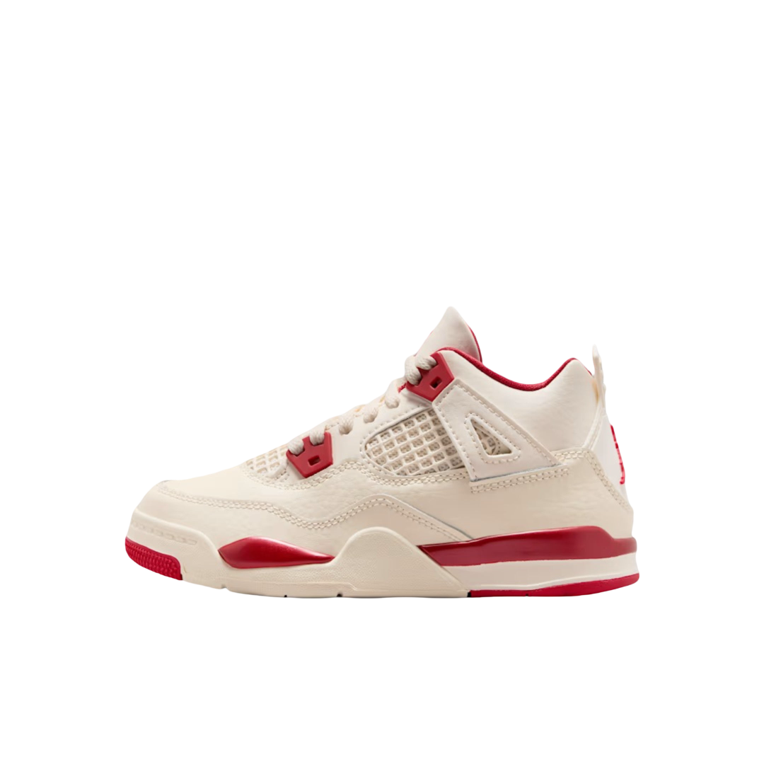 (PS) Air Jordan 4 Retro "Valentine’s Day / Sierra Red" (2026) [HV4385-108] Sneakers in Beige | FOOT NINJAS {1}