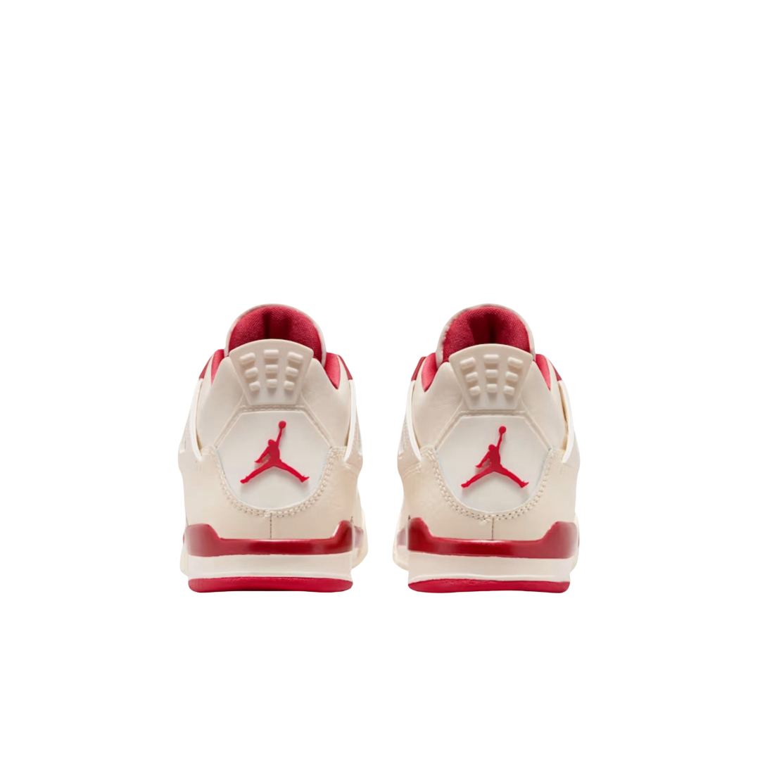 (PS) Air Jordan 4 Retro "Valentine’s Day / Sierra Red" (2026) [HV4385-108] Sneakers in Beige | FOOT NINJAS {5}