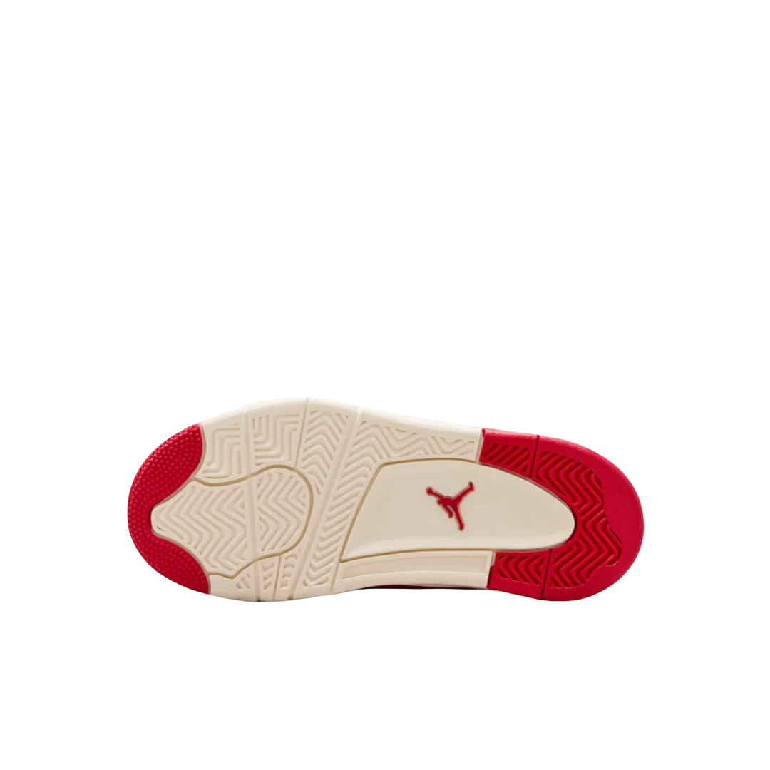 (PS) Air Jordan 4 Retro "Valentine’s Day / Sierra Red" (2026) [HV4385-108] Sneakers in Beige | FOOT NINJAS {6}