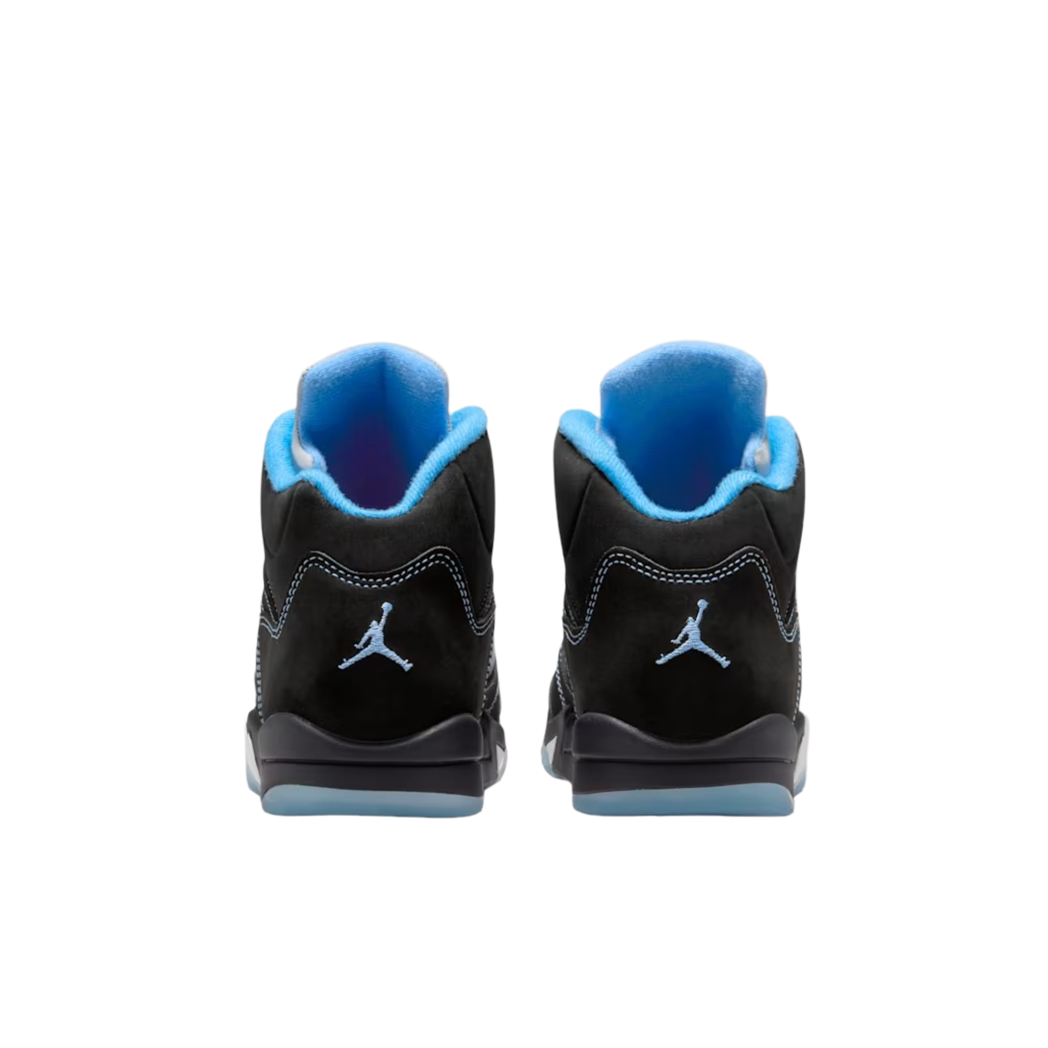 (PS) Air Jordan 5 Retro "Black Carolina / UNC University Blue" (2026) [440889-008] Sneakers in Black | FOOT NINJAS [5]