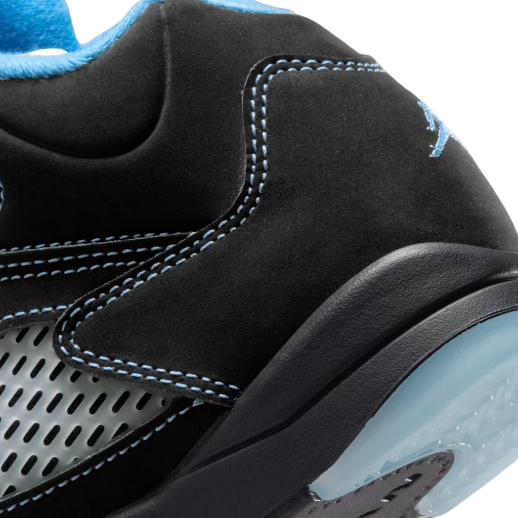 (PS) Air Jordan 5 Retro "Black Carolina / UNC University Blue" (2026) [440889-008] Sneakers in Black | FOOT NINJAS [8]