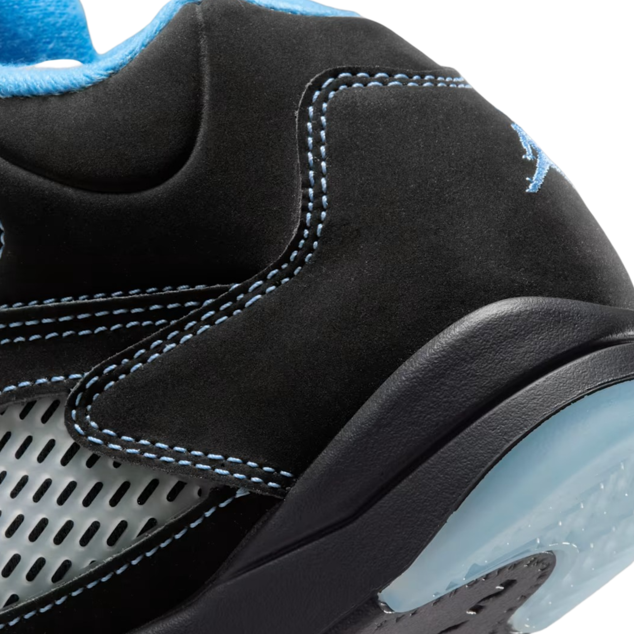 (PS) Air Jordan 5 Retro "Black Carolina / UNC University Blue" (2026) [440889-008] Sneakers in Black | FOOT NINJAS [8]