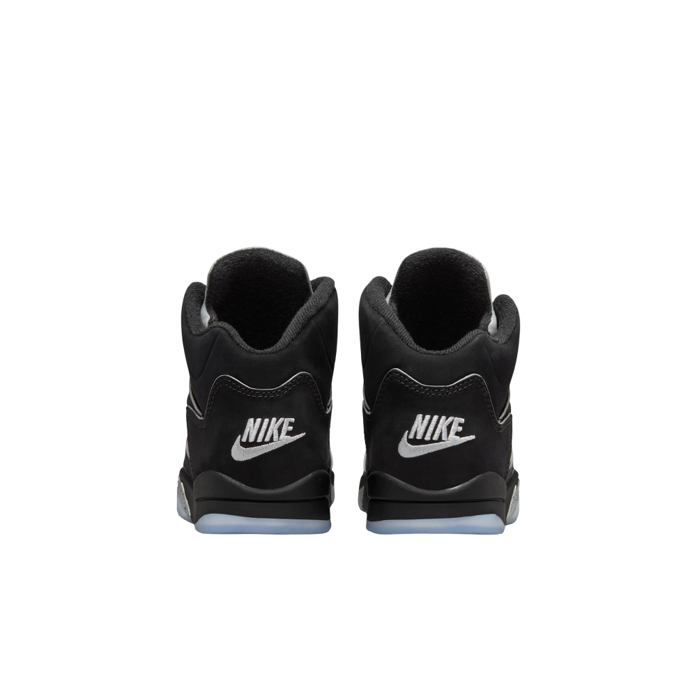 (PS) Air Jordan 5 Retro "Reimagined Black / Metallic Silver" (2025) [HF3978-001] Sneakers in Black | FOOT NINJAS {5}