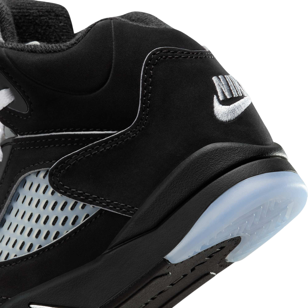 (PS) Air Jordan 5 Retro "Reimagined Black / Metallic Silver" (2025) [HF3978-001] Sneakers in Black | FOOT NINJAS {8}