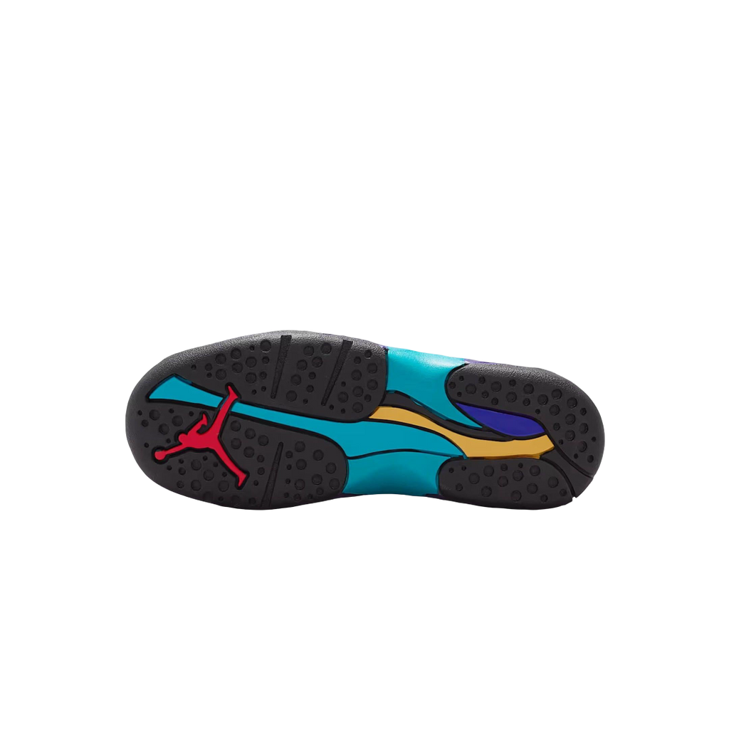 (PS) Air Jordan 8 Retro "Aqua" (2025) [305369-006] Sneakers in Black | FOOT NINJAS {6}