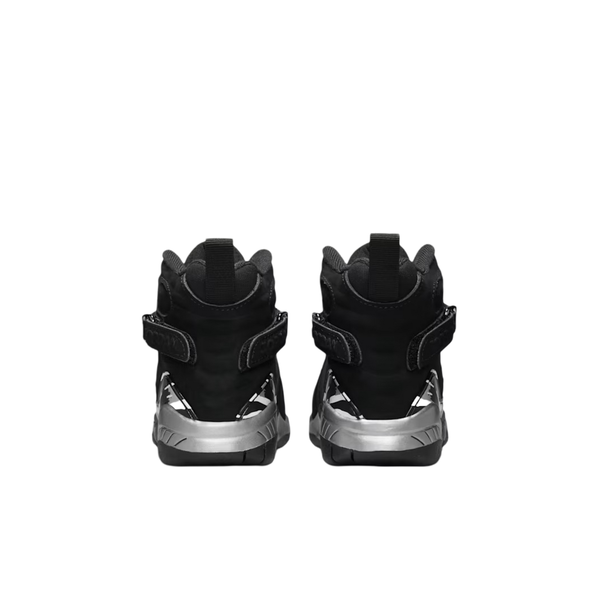 (PS) Air Jordan 8 Retro "Chrome" (2026) [305369-007] Sneakers in Black | FOOT NINJAS {5}
