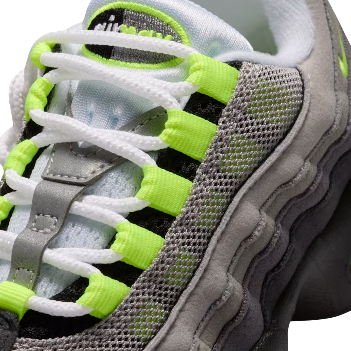 (PS) Nike Air Max 95 OG Big Bubble "Neon Yellow" (2026) [905461-050] Sneakers in Grey | FOOT NINJAS {7}