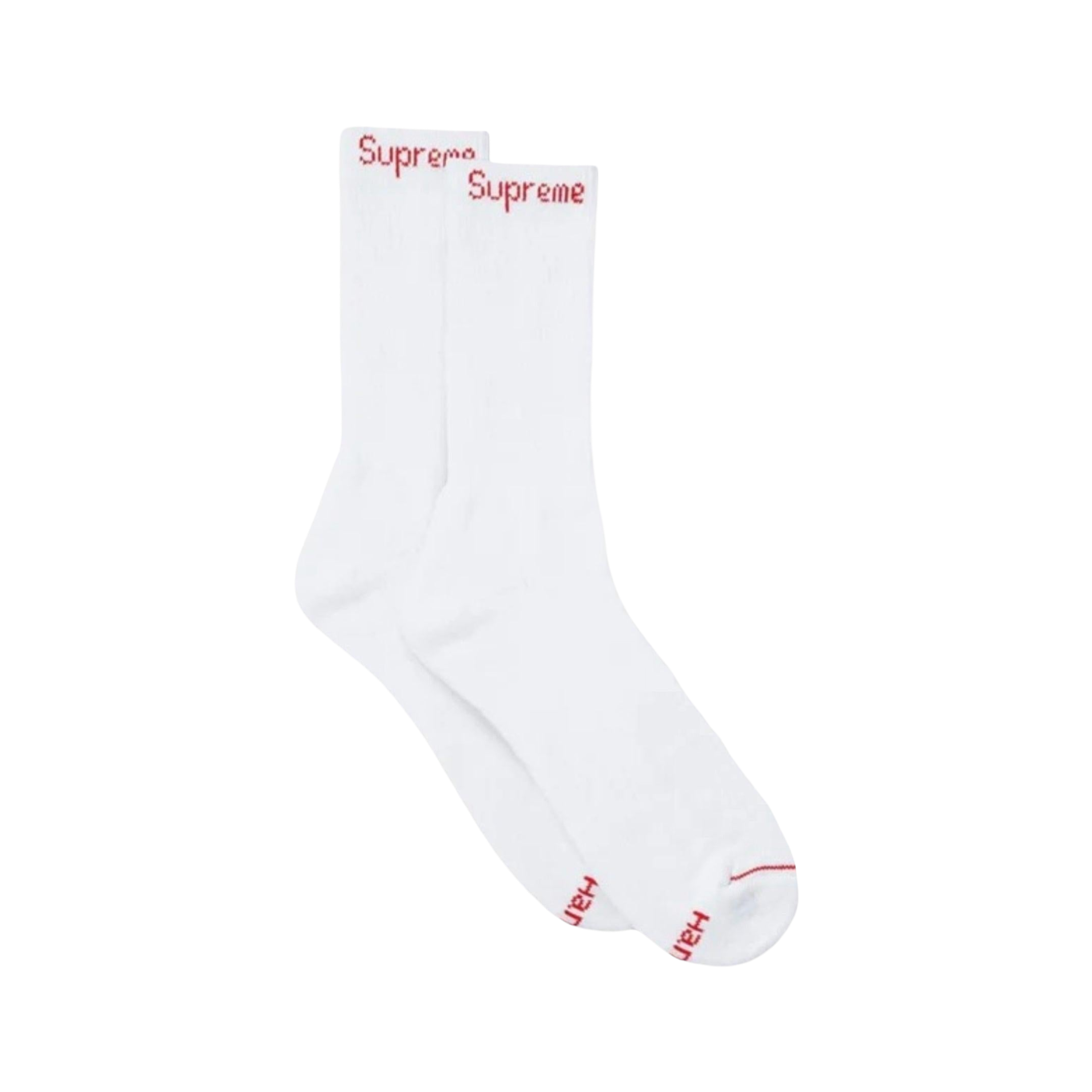 Supreme x Hanes Cushion Crew Socks (1 Single Pair of Socks) | FOOT NINJAS {6}