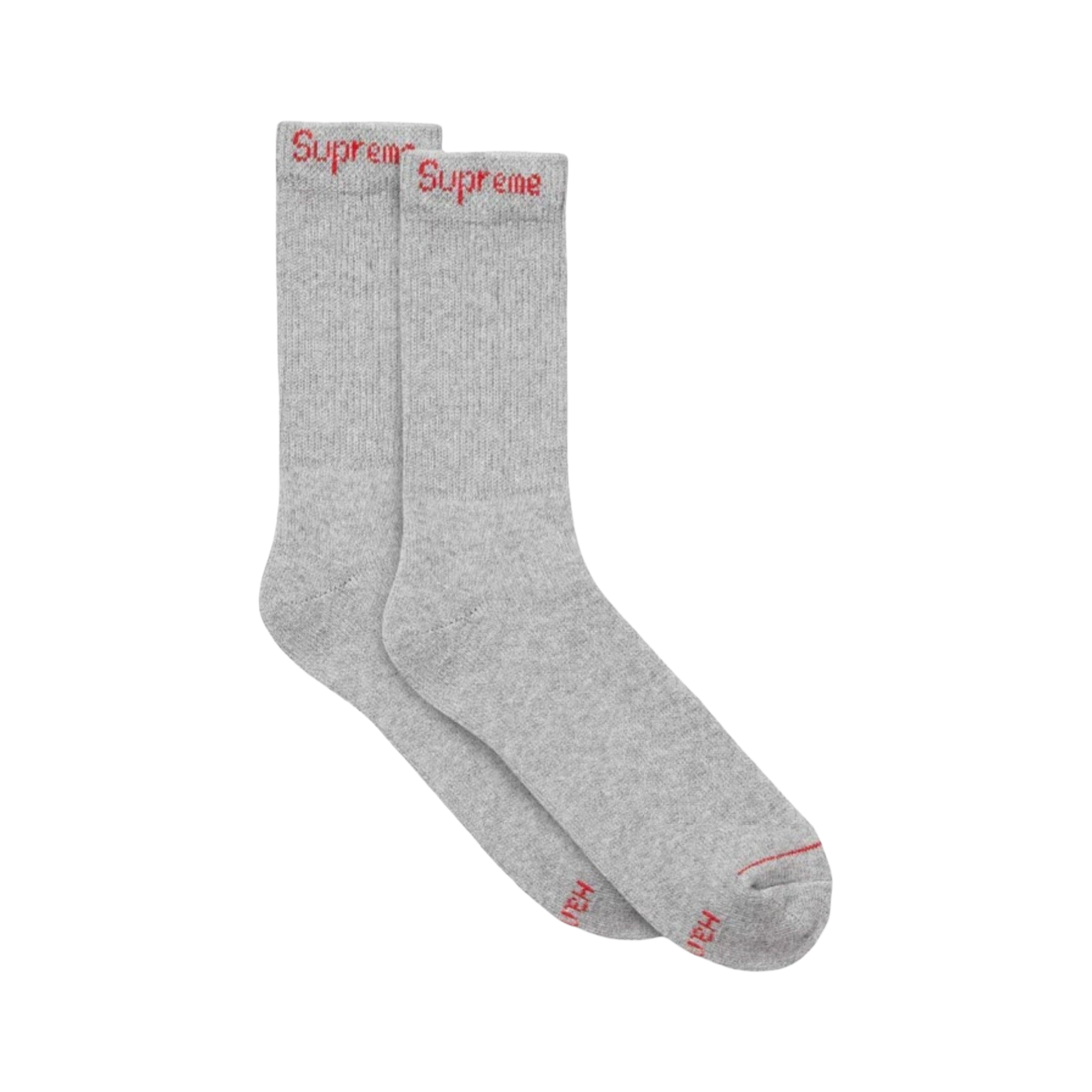 Supreme x Hanes Cushion Crew Socks (1 Single Pair of Socks) | FOOT NINJAS {4}