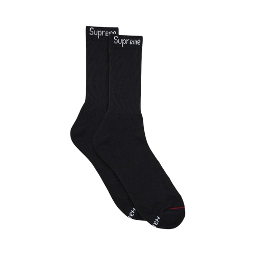 Supreme x Hanes Cushion Crew Socks (1 Single Pair of Socks) | FOOT NINJAS {2}