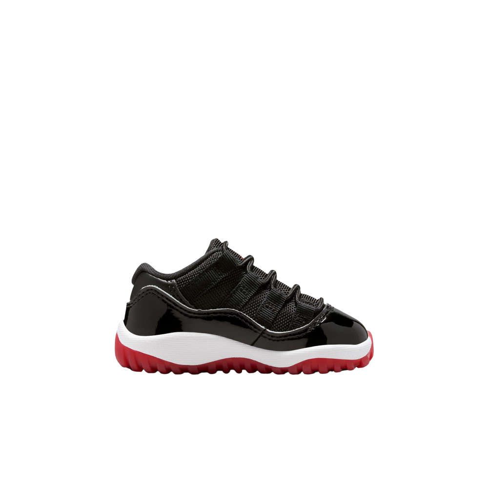 (TD) Air Jordan 11 Retro Low "Playoffs / Bred" (2025) [FV5120-006] Sneakers in Black | FOOT NINJAS {2}