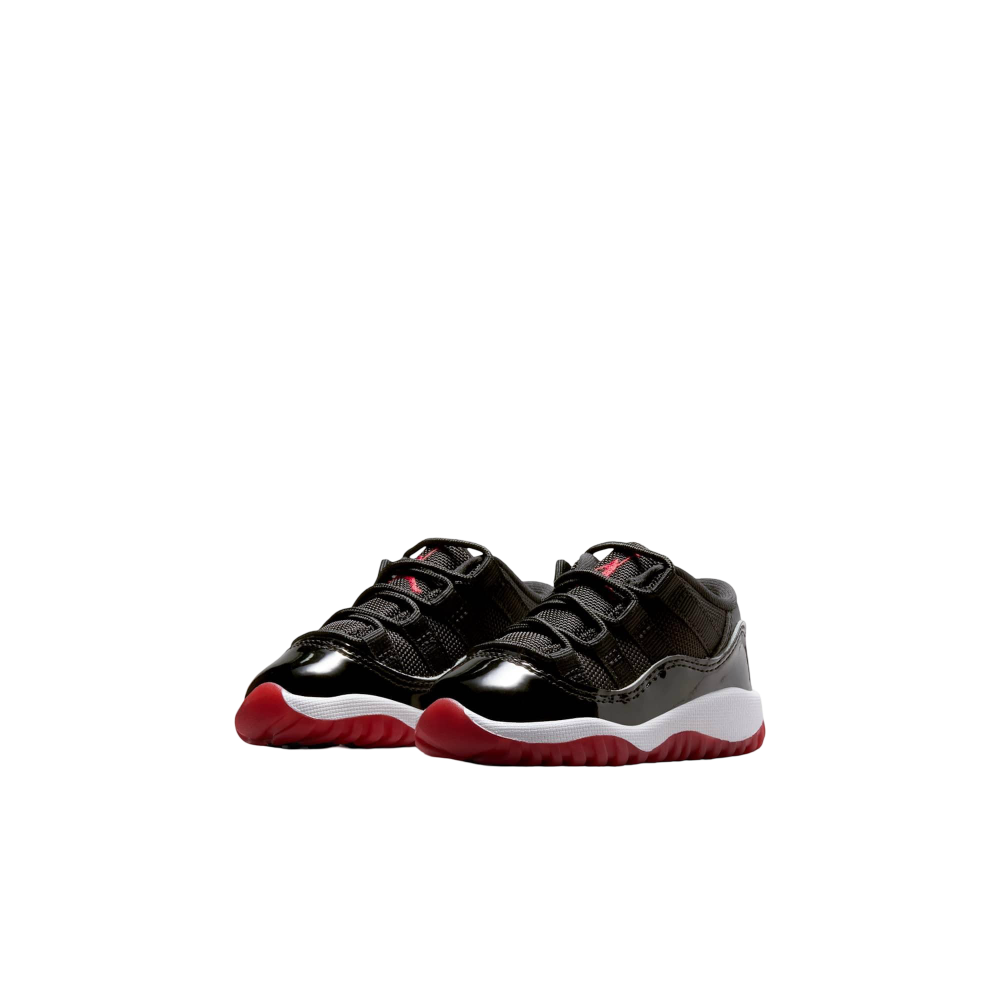 (TD) Air Jordan 11 Retro Low "Playoffs / Bred" (2025) [FV5120-006] Sneakers in Black | FOOT NINJAS {3}
