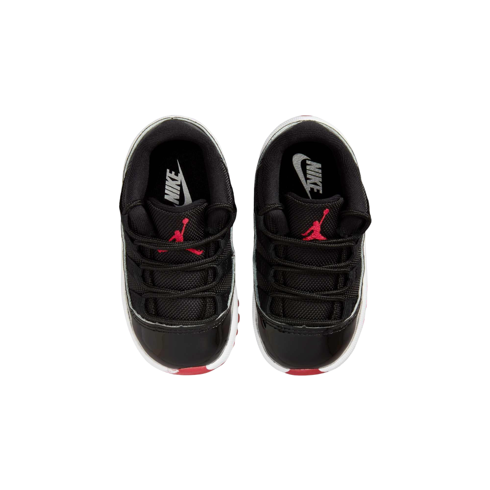 (TD) Air Jordan 11 Retro Low "Playoffs / Bred" (2025) [FV5120-006] Sneakers in Black | FOOT NINJAS {4}