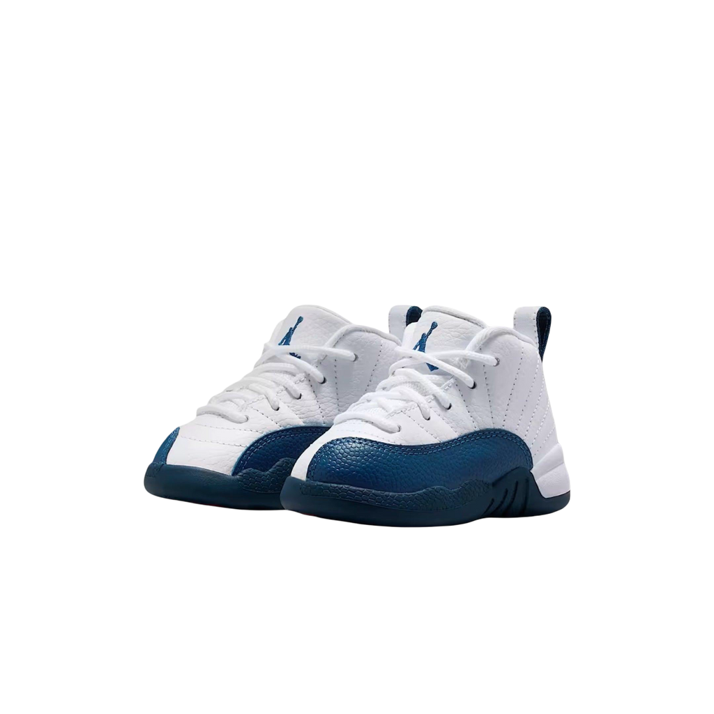 (TD) Air Jordan 12 Retro "White / French Blue" (2025) [850000-114] Sneakers in Blue | FOOT NINJAS {3}