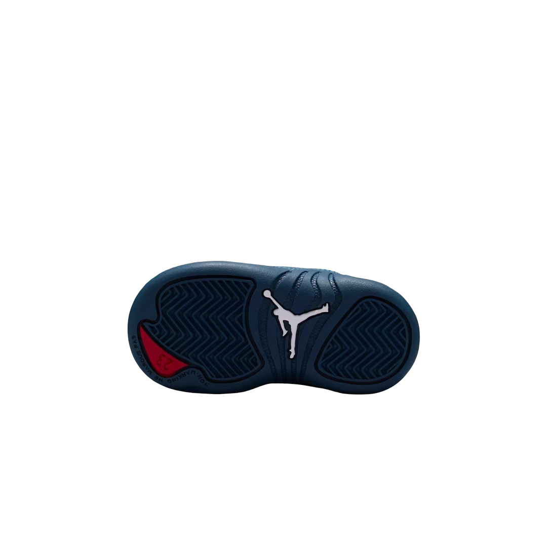 (TD) Air Jordan 12 Retro "White / French Blue" (2025) [850000-114] Sneakers in Blue | FOOT NINJAS {6}