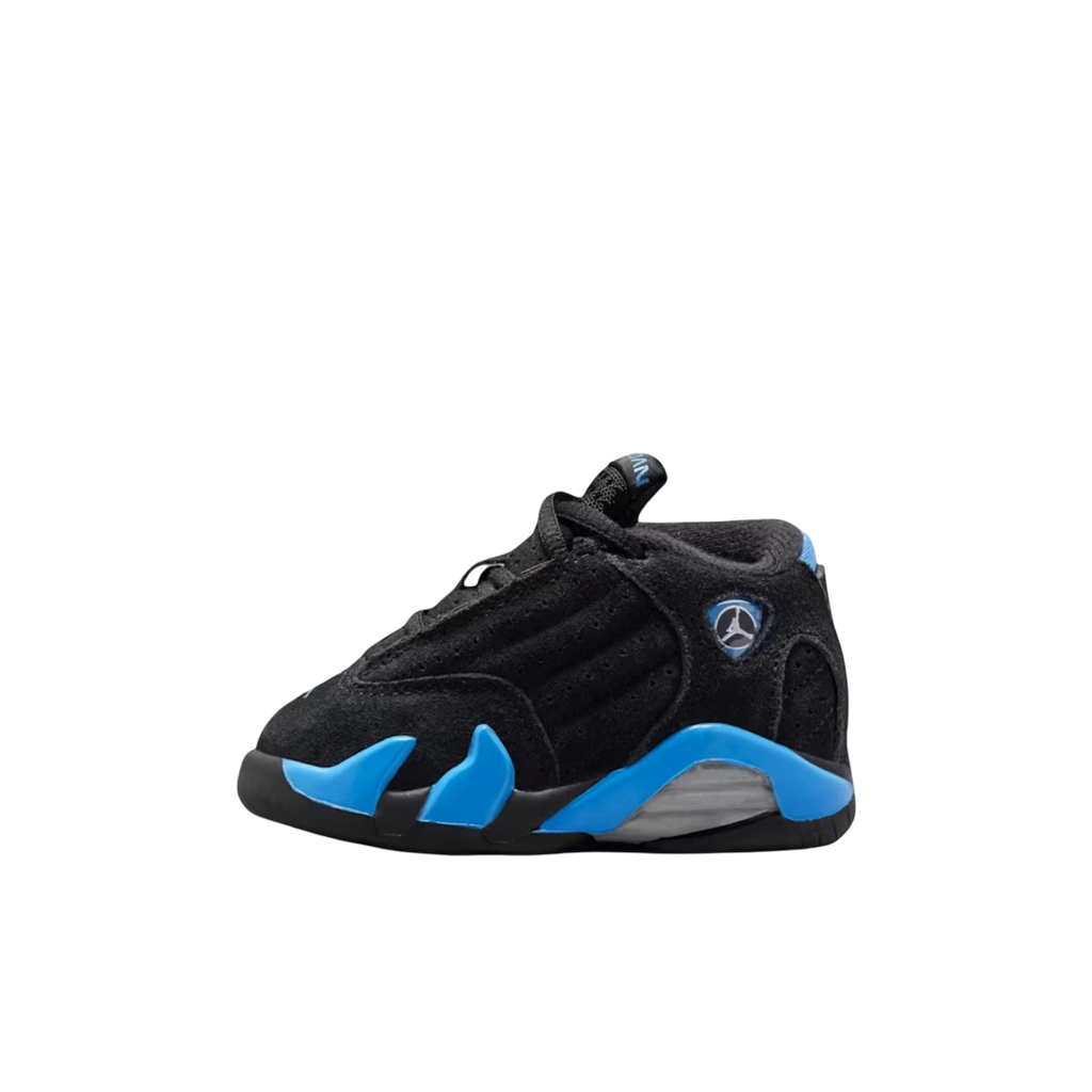 (TD) Air Jordan 14 Retro "Black / UNC University Blue" (2026) [312093-007] Sneakers in Black | FOOT NINJAS {1}