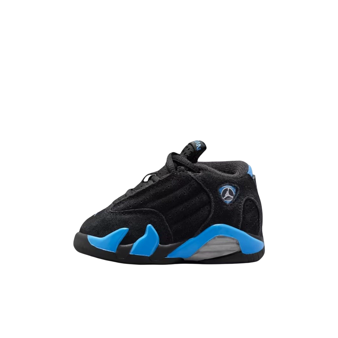 (TD) Air Jordan 14 Retro "Black / UNC University Blue" (2026) [312093-007] Sneakers in Black | FOOT NINJAS {1}