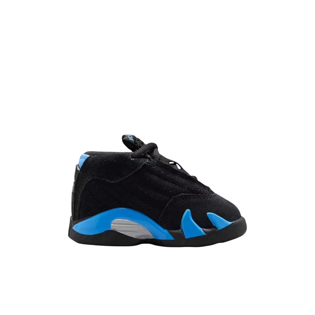 (TD) Air Jordan 14 Retro "Black / UNC University Blue" (2026) [312093-007] Sneakers in Black | FOOT NINJAS {2}