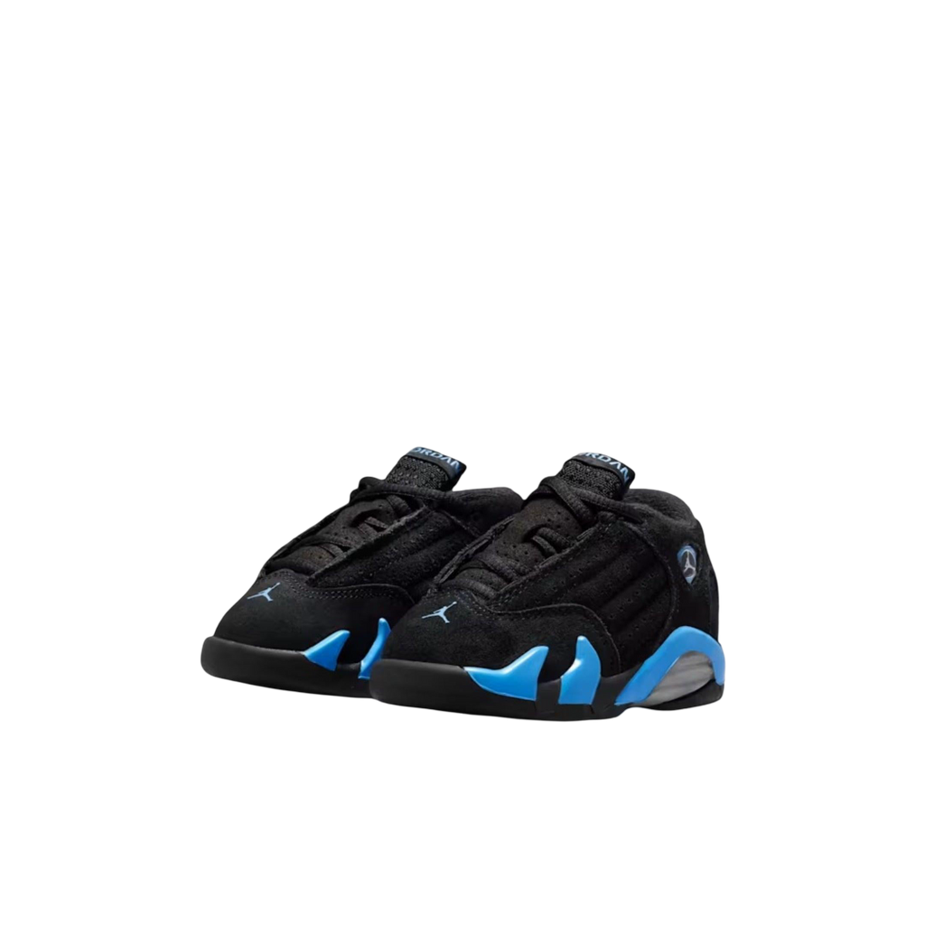 (TD) Air Jordan 14 Retro "Black / UNC University Blue" (2026) [312093-007] Sneakers in Black | FOOT NINJAS {3}