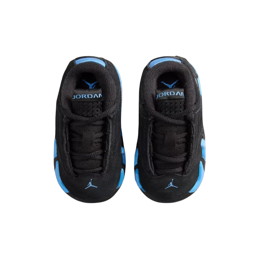 (TD) Air Jordan 14 Retro "Black / UNC University Blue" (2026) [312093-007] Sneakers in Black | FOOT NINJAS {4}