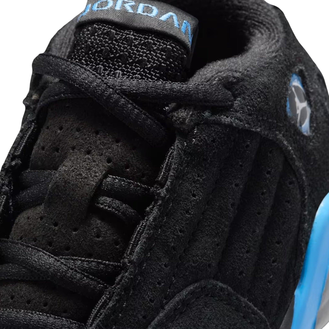 (TD) Air Jordan 14 Retro "Black / UNC University Blue" (2026) [312093-007] Sneakers in Black | FOOT NINJAS {7}
