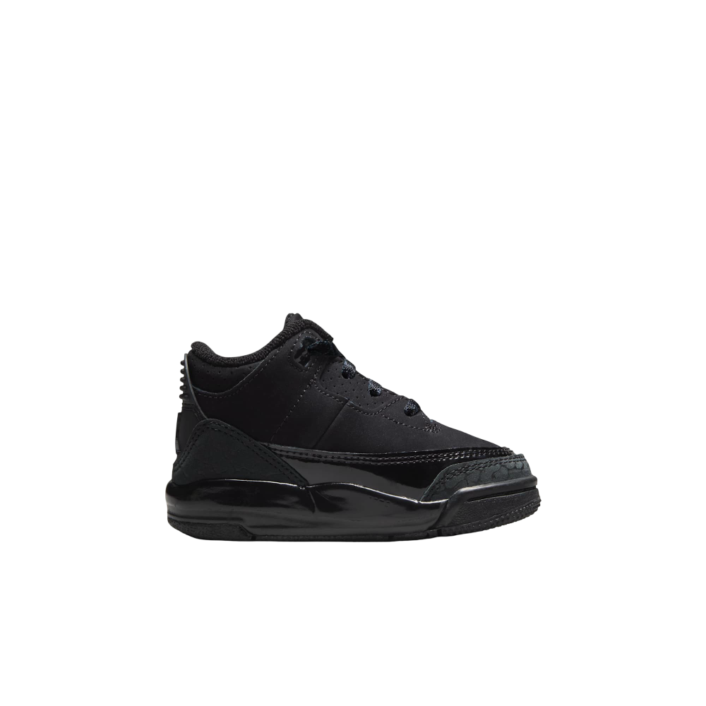 (TD) Air Jordan 3 Retro "Black Cat" (2025) [DM0968-001] Sneakers in Black | FOOT NINJAS {2}