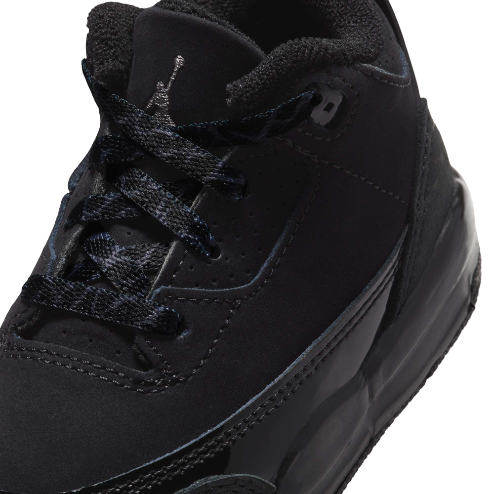 (TD) Air Jordan 3 Retro "Black Cat" (2025) [DM0968-001] Sneakers in Black | FOOT NINJAS {7}