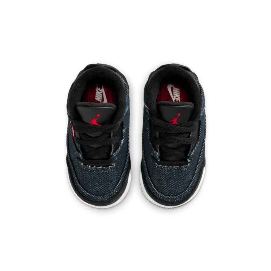 (TD) Air Jordan 3 Retro x Levi's "Rigid Denim" (2026) [IQ8059-400] Sneakers in Blue | FOOT NINJAS {4}