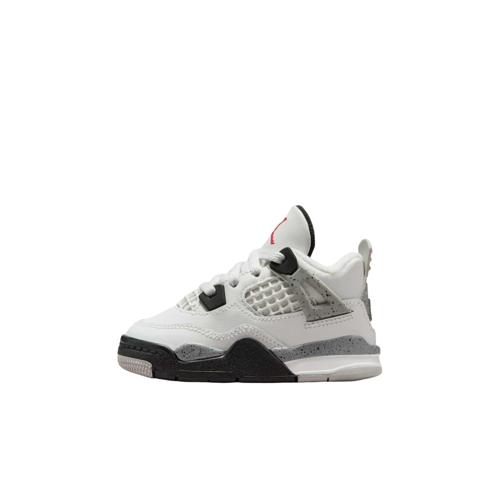 (TD) Air Jordan 4 Retro "Reimagined White Cement" (2025) [IB4387-100] Sneakers in White | FOOT NINJAS {1}