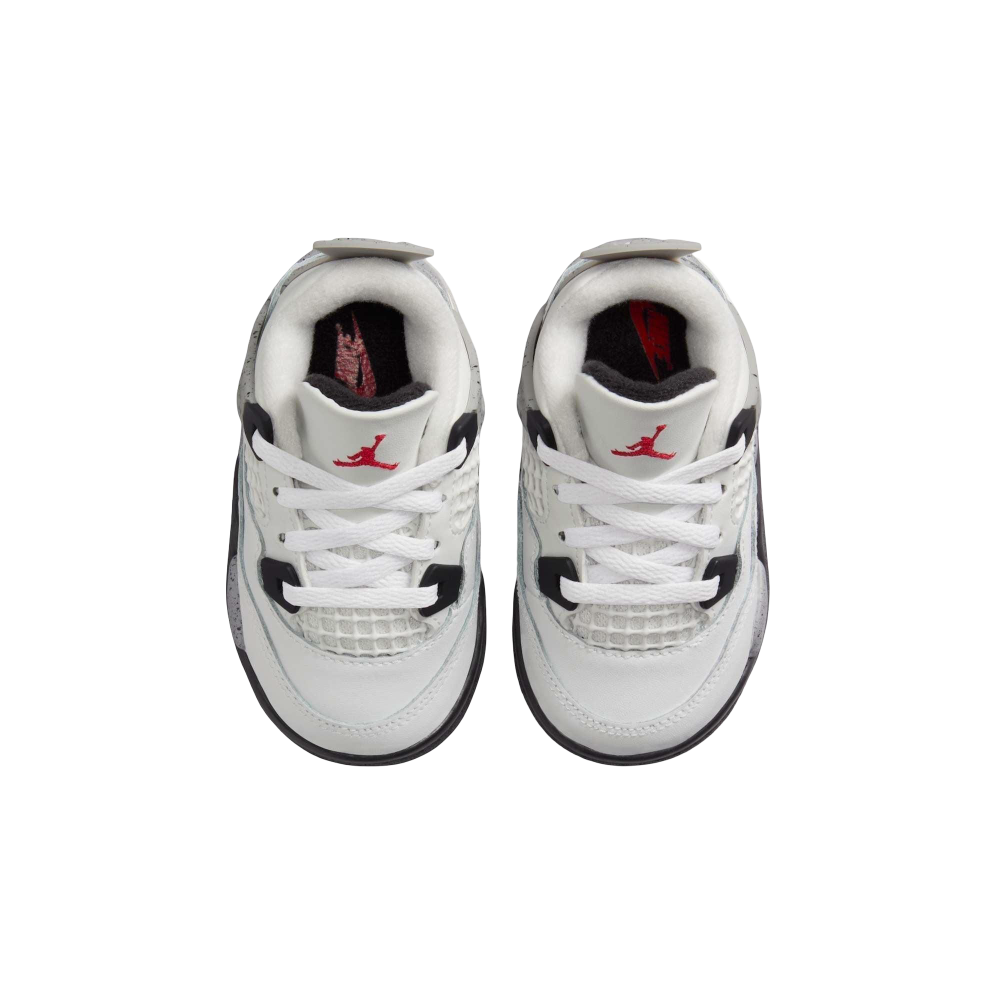 (TD) Air Jordan 4 Retro "Reimagined White Cement" (2025) [IB4387-100] Sneakers in White | FOOT NINJAS {4}