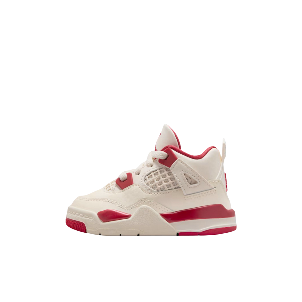 (TD) Air Jordan 4 Retro "Valentine’s Day / Sierra Red" (2026) [HV4384-108] Sneakers in Beige | FOOT NINJAS {1}