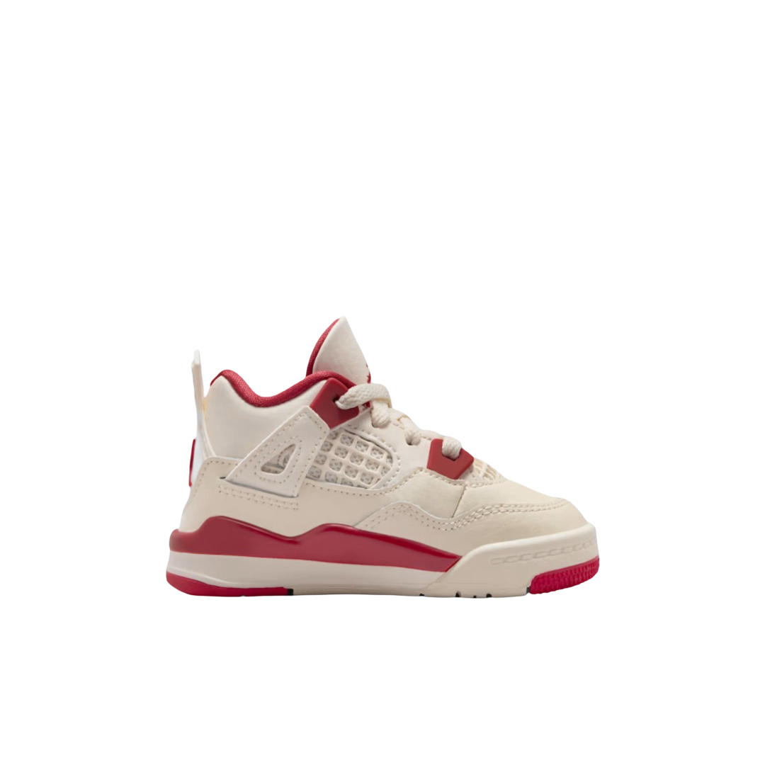 (TD) Air Jordan 4 Retro "Valentine’s Day / Sierra Red" (2026) [HV4384-108] Sneakers in Beige | FOOT NINJAS {2}