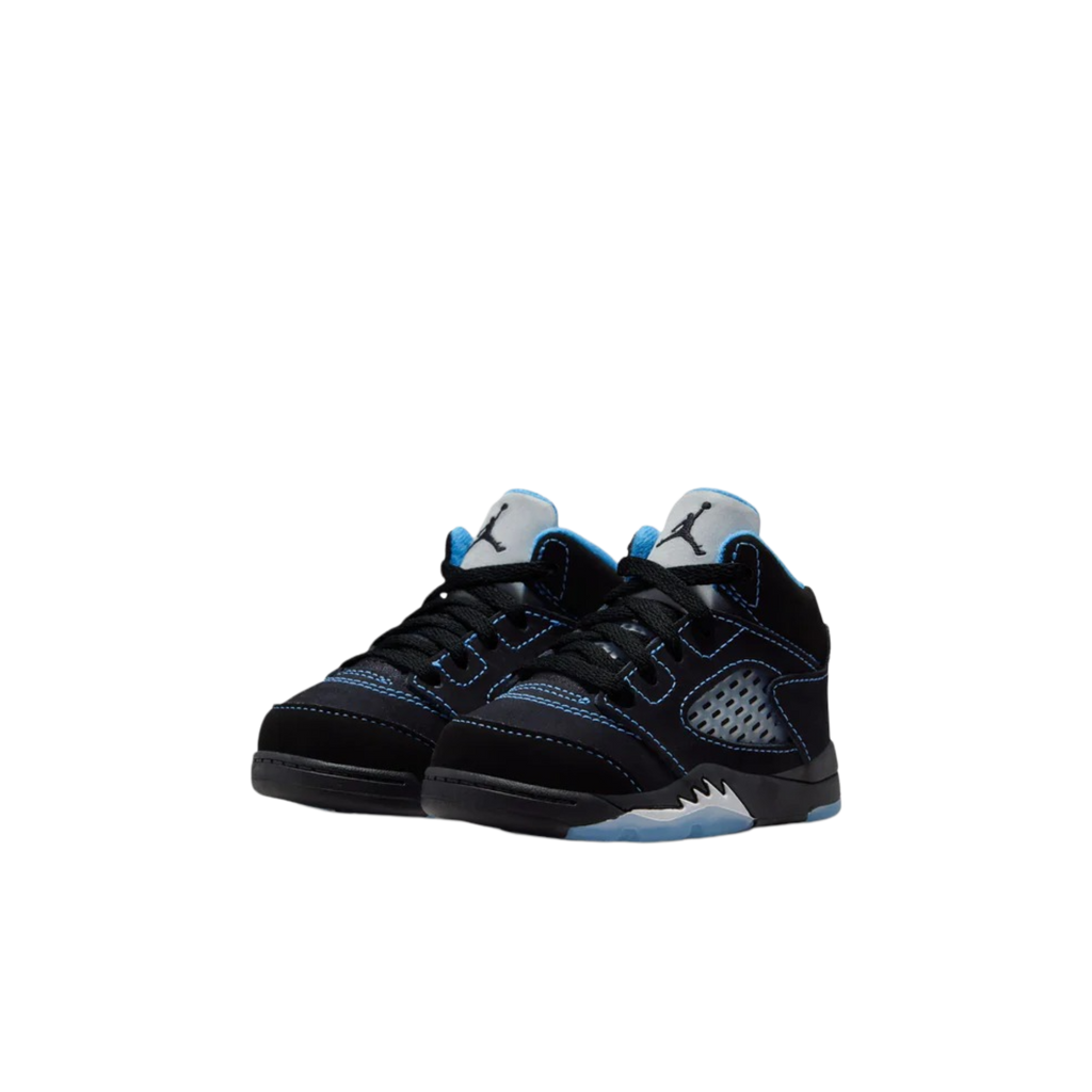 (TD) Air Jordan 5 Retro "Black Carolina / UNC University Blue" (2026) [440890-008] Sneakers in Black | FOOT NINJAS [3]