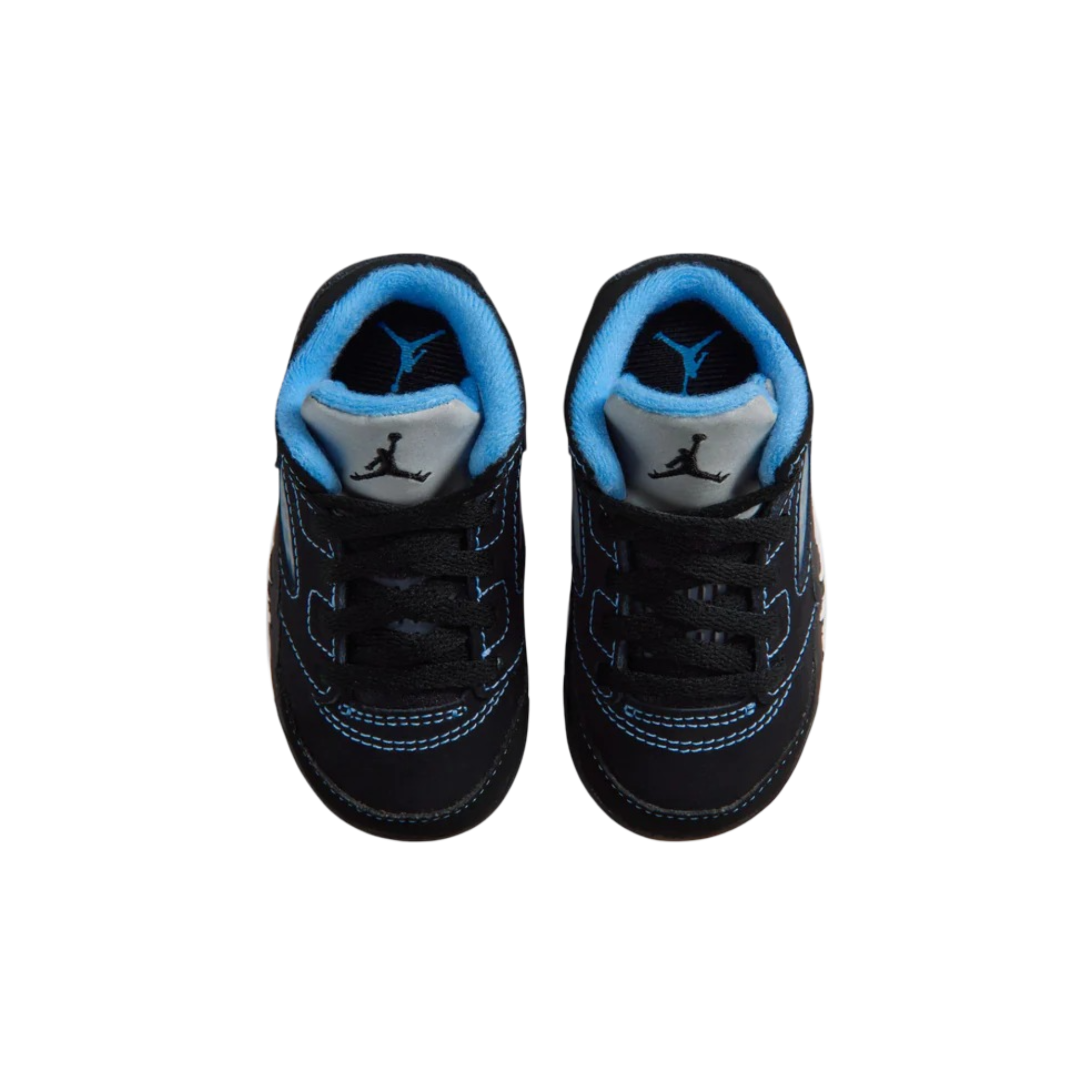 (TD) Air Jordan 5 Retro "Black Carolina / UNC University Blue" (2026) [440890-008] Sneakers in Black | FOOT NINJAS [4]