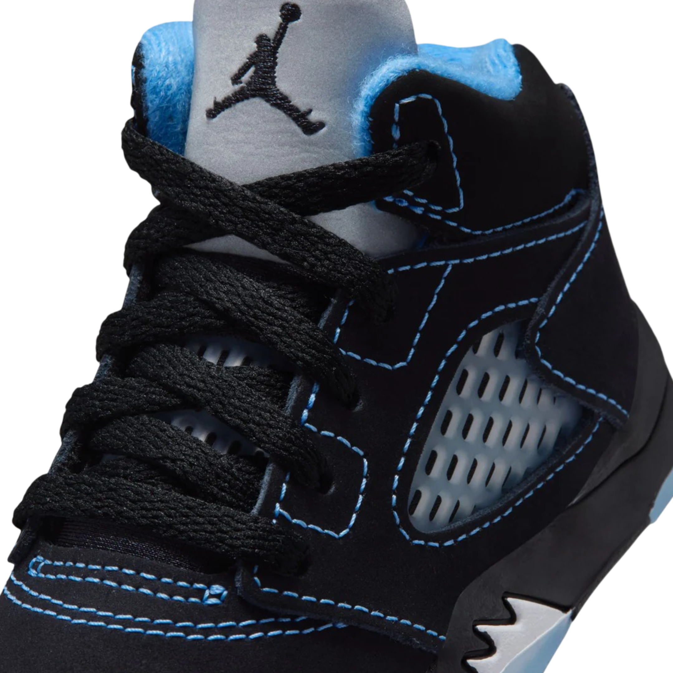 (TD) Air Jordan 5 Retro "Black Carolina / UNC University Blue" (2026) [440890-008] Sneakers in Black | FOOT NINJAS [7]